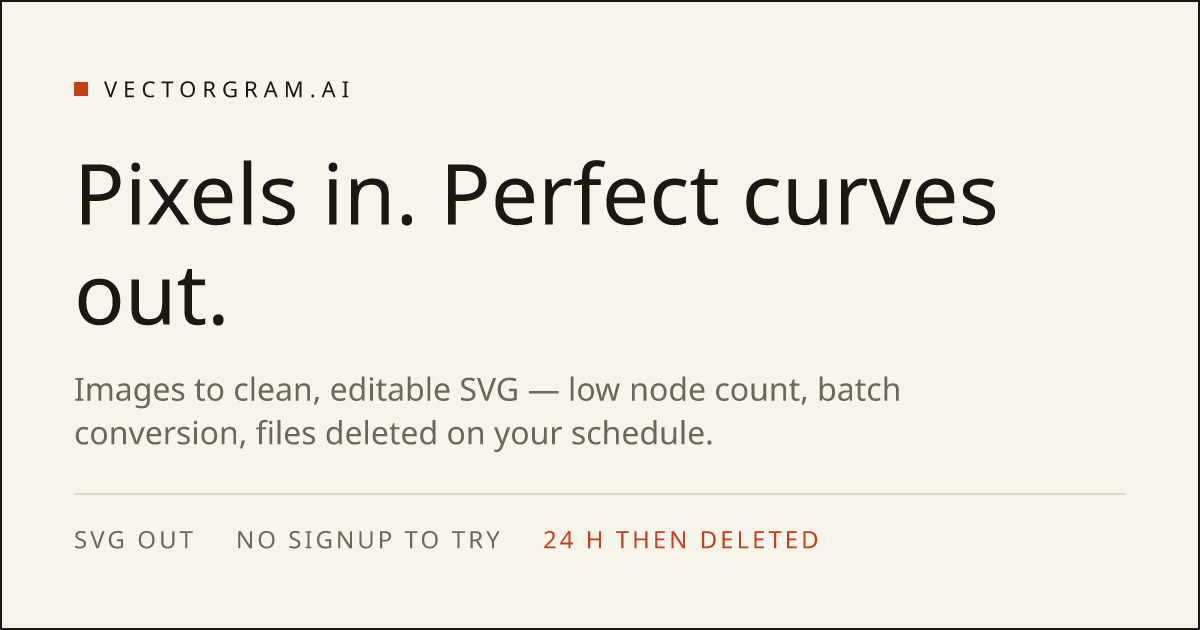 I built an online image vectorizer with gradient and batch support